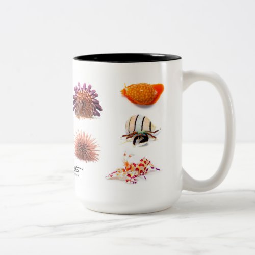 Hawaiian Sea Creatures Special Edition Two_Tone Coffee Mug