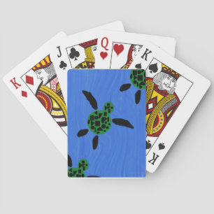 Hawaiian Sea Turtle Playing Cards