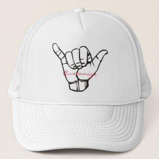 Hawaiian Shaka Brah Wave Thunder_Cove Trucker Hat
