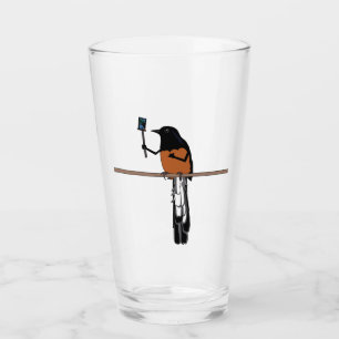 Hawaiian Shama Bird Selfie Glass