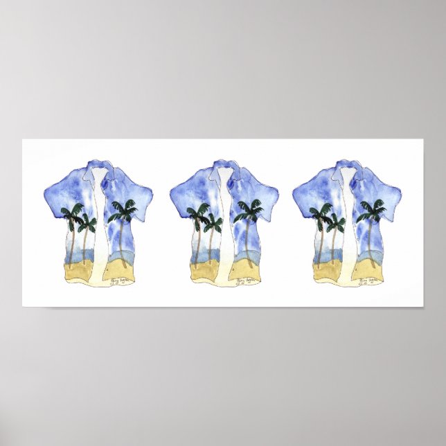 Hawaiian Shirts Posters and Prints (Front)