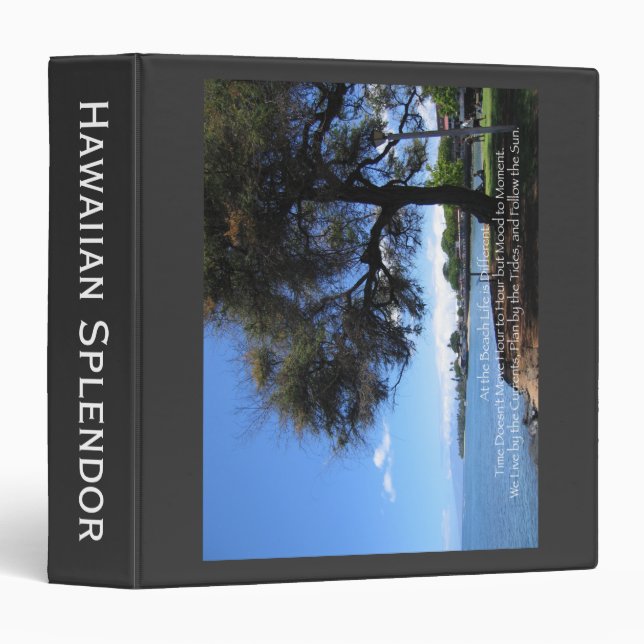 Hawaiian Splendor Binder (Front/Spine)