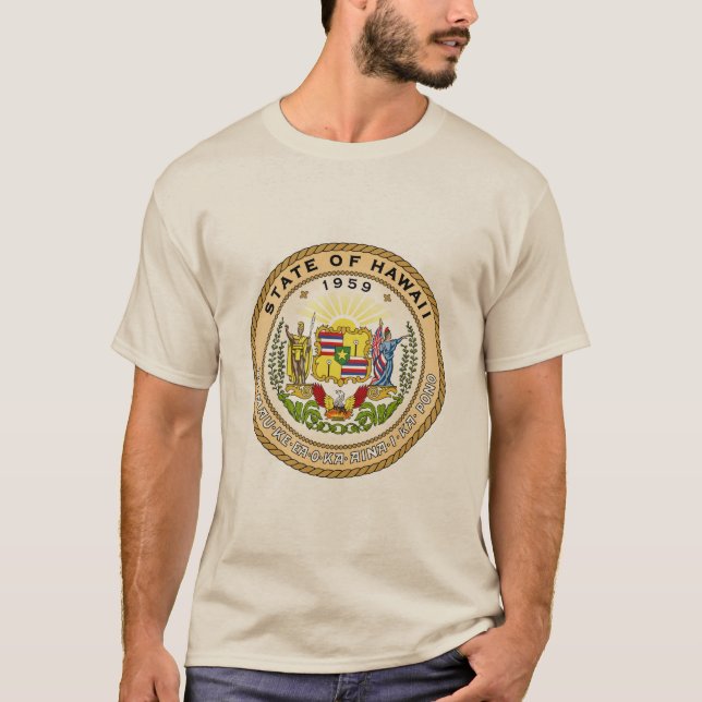 Hawaiian State Seal T-Shirt (Front)