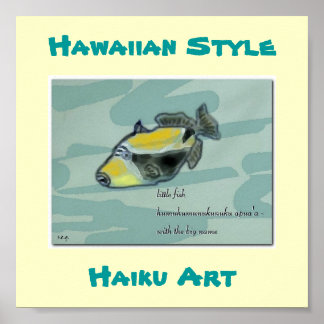 Hawaiian Style "Humuhumunukunuku apua'a" Art Print