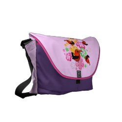Hawaiian-style 'I'iwi Rickshaw Medium Zero Messenger Bag