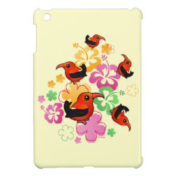 Hawaiian-style 'I'iwi Case Savvy iPad Mini Finish Case