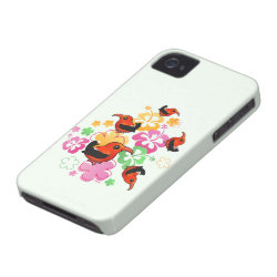 Hawaiian-style 'I'iwi Case-Mate iPhone 4 Barely There Universal Case
