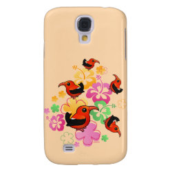 Hawaiian-style 'I'iwi Case-Mate Barely There Samsung Galaxy S4 Case