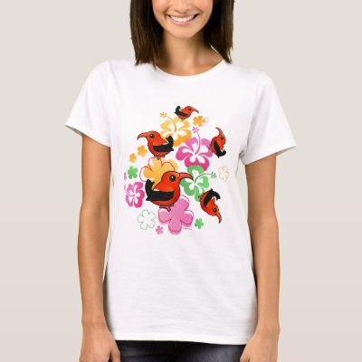 Hawaiian-style 'I'iwi T-Shirt