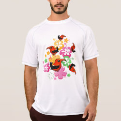 Hawaiian-style 'I'iwi Men's Champion Double Dry Mesh T-Shirt