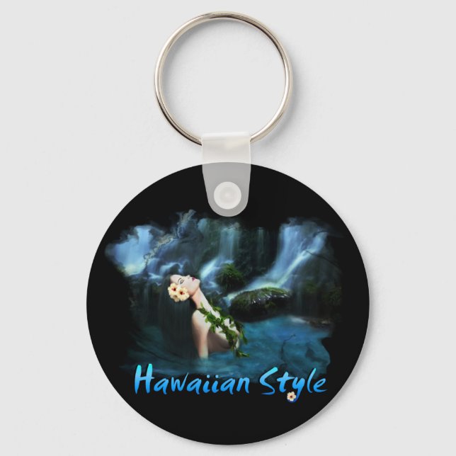 Hawaiian Style Keychain (Front)