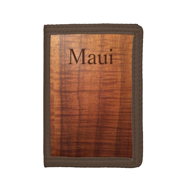 Hawaiian Style Men's Wallet (Front Vertical)