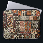 Hawaiian style tapa tribal fabric abstract patchwo laptop sleeve<br><div class="desc">Hawaiian style tapa tribal fabric abstract patchwork vintage vintage pattern
pattern,  ethnic,  fabric,  tribal,  print,  patchwork,  design,  hawaiian,  vintage,  vintage,  samoa,  floral,  texture,  polynesian,  quilt,  brown,  cloth,  tattoo,  carpet,  fijivintage,  retro,  illustration, </div>