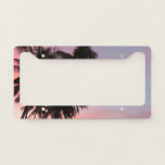 Hawaiian Sunrise at Waikiki Beach License Plate Frame