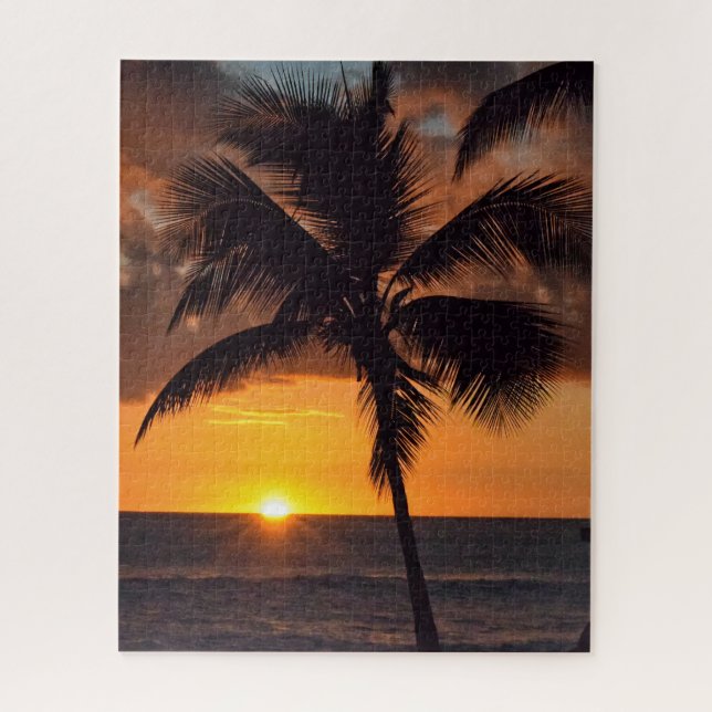 Hawaiian Sunset - 16x20 - 520 pc Jigsaw Puzzle (Vertical)