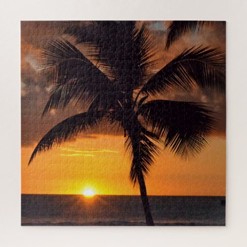 Hawaiian Sunset _ 20x20 _ 676 pc Jigsaw Puzzle