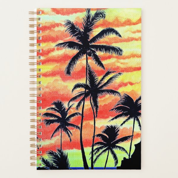 Hawaiian Sunset Coco Palms Planner