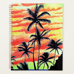 Hawaiian Sunset Coco Palms Planner
