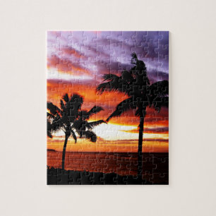 Hawaiian sunset jigsaw puzzle