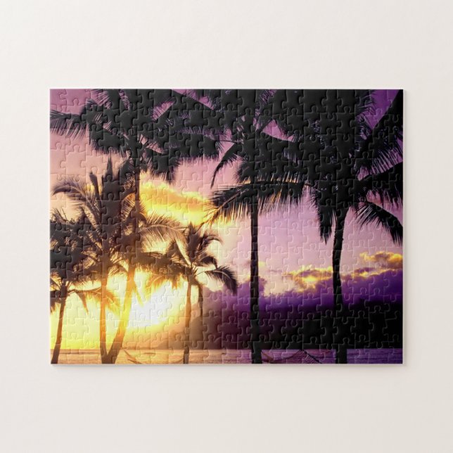 Hawaiian Sunset Jigsaw Puzzle (Horizontal)