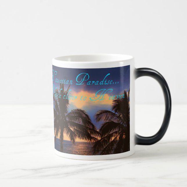 Hawaiian sunset Morphin mug (Right)