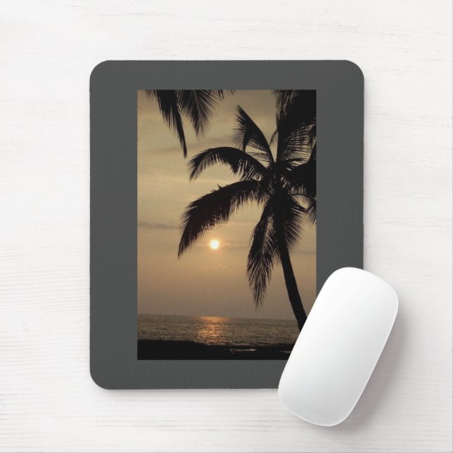 Hawaiian Sunset Mousepad (With Mouse)