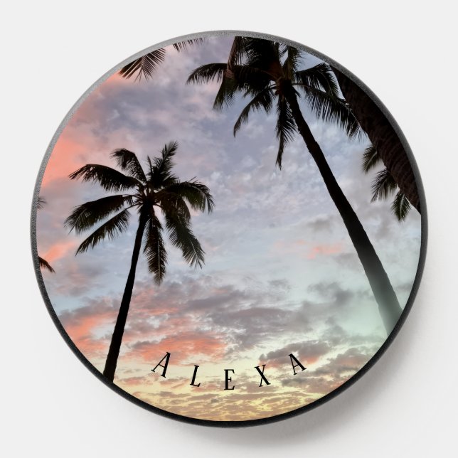 Hawaiian Sunset Personalized PopSocket (Popsocket)