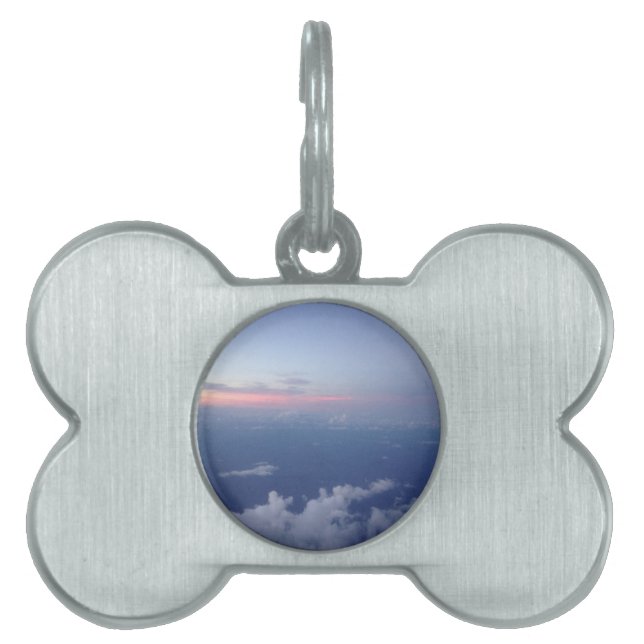 Hawaiian sunset pet tag (Front)