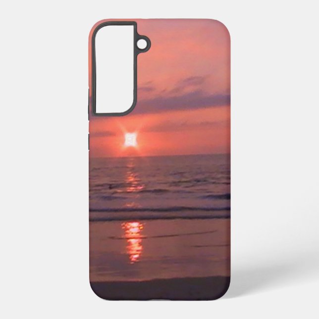 Hawaiian Sunset Samsung Galaxy Case (Back)