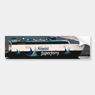 Hawaiian Superferry Bumper Sticker