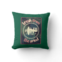 Hawaiian Surf Pillow