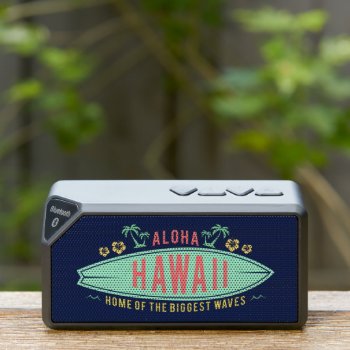 Hawaiian Surfer Bluetooth Speaker by PizzaRiia at Zazzle