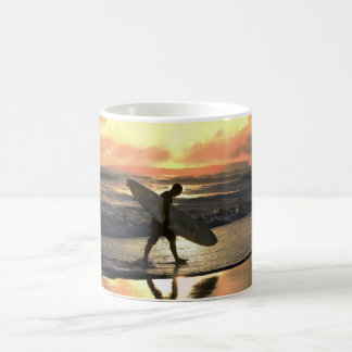 Hawaiian Surfer Heading Home Coffee Mug