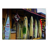 Hawaiian Surfers Card (Front Horizontal)