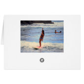 Hawaiian Surfers Cards (Back Horizontal)