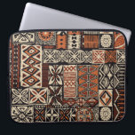 Hawaiian Tapa: Tribal Patchwork Laptop Sleeve<br><div class="desc">Hawaiian style tapa tribal fabric abstract patchwork vintage Vintage pattern
Get a taste of Hawaiian style with this abstract tribal fabric pattern.
Get groovy with Hawaiian style tribal fabric patterns!
pattern,  ethnic,  tribal,  fabric,  illustration,  hawaiian,  patchwork,  decor,  floral,  polynesian,  vintage,  tapa,  texture,  samoa,  cloth,  hawaii,  island,  tattoo,  quilt,  pacific</div>
