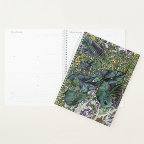 Hawaiian Taro Garden Tropical Jungle Planner