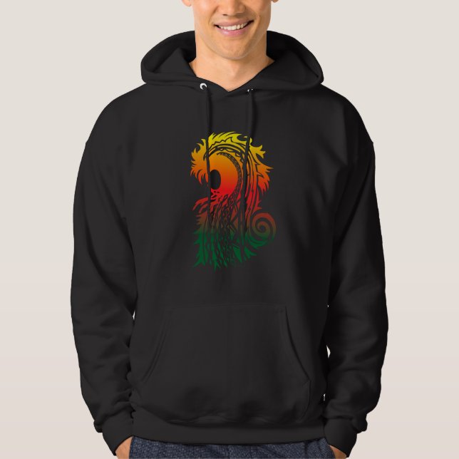 Hawaiian Tattoo Hoodie (Front)