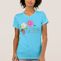 Hawaiian Tee Shirts for Women