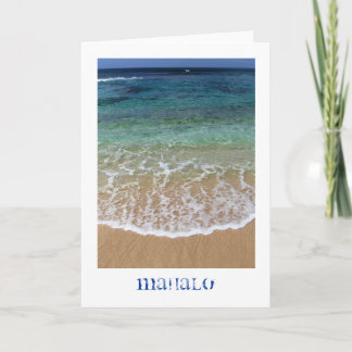 Hawaiian Thank You card