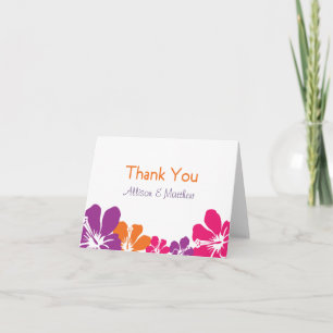 Hawaiian Thank You Card