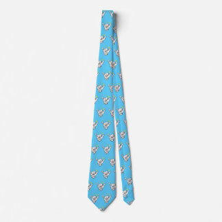 Hawaiian themed Hang Loose Aloha Shaka Neck Tie