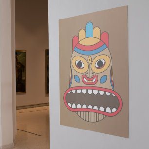 Hawaiian Tiki Gallery Wrap