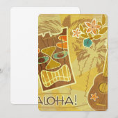 Hawaiian Tiki Mask (Front/Back)