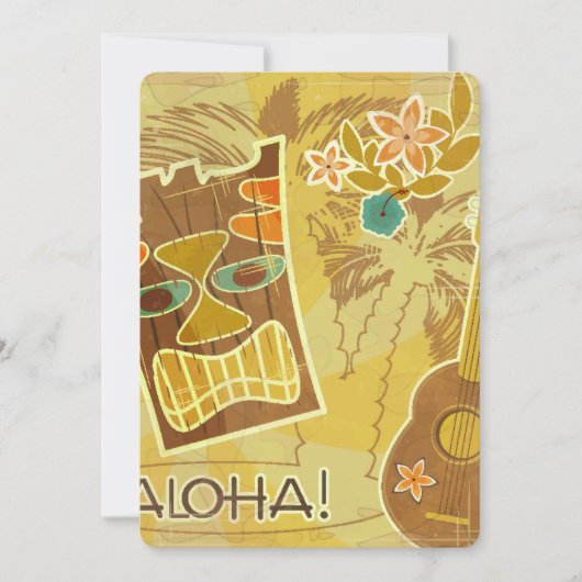 Hawaiian Tiki Mask (Front)