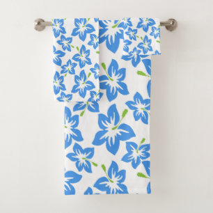 hawaiian time bath towel set