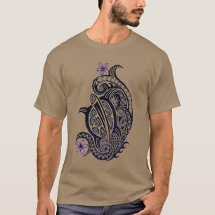 Hawaiian Tribal Honu sea turtle T shirt
