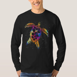 Hawaiian Tribal Ocean Animal Maori Sea Turtle T-Shirt