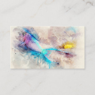 Hawaiian Tropical Fish Watercolor - Parrotfish Business Card