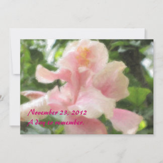 Hawaiian Tropical Hibiscus Invitations